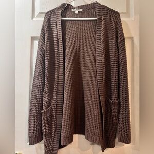 Say What? Brown Knit Sweater